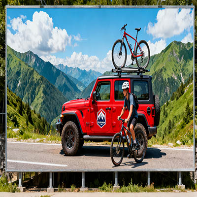 专业背景墙喷绘制作：从图案选款到上门安装，一站式服务更省心